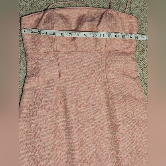 Worth Chic Pink Spaghetti Strap Dress Size 4 NWT - Picture 2 of 4